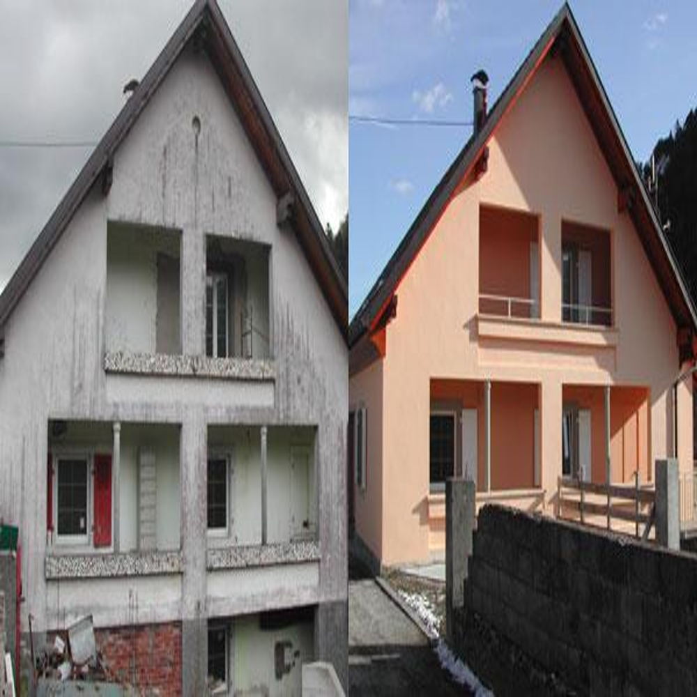 photo dun peinture de ravalement